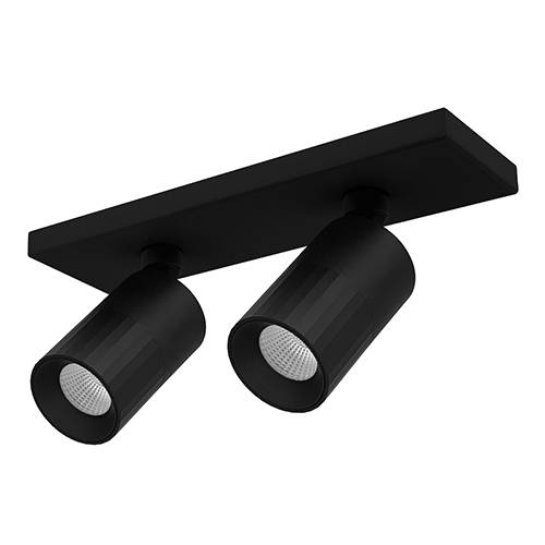 Indigo Lighting - AUREA 2 C 2x6W 2x715Lm 38° DIM Mat zwart - WA25705