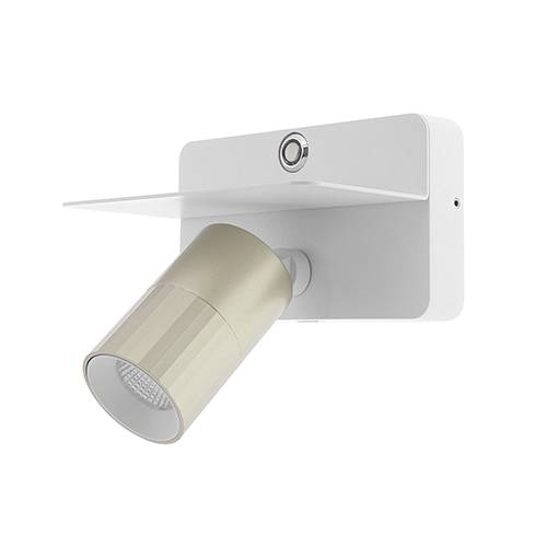 Indigo Lighting - AUREA 3 W 7W 625Lm 38° DIM Mat wit Champagne - WA26049