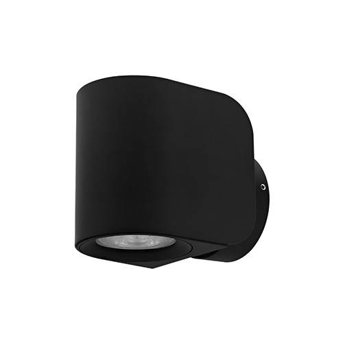 Indigo Lighting - SNOOP GU10 MAX10W PAR16 IP54 Mat zwart - WA26105
