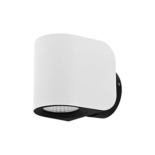 Indigo Lighting - SNOOP 10W 1050Lm 38° IP54 DIM Mat zwart Mat wit - WA26235
