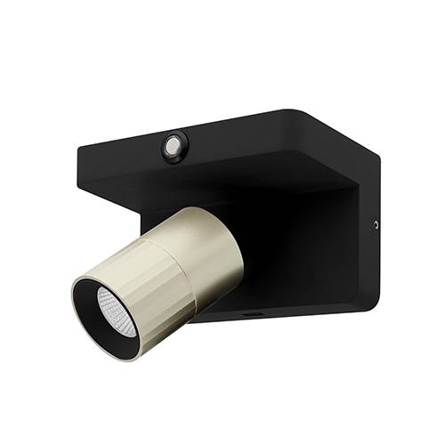 Indigo Lighting - AUREA 4 W 7W 625Lm 38° DIM Mat zwart Champagne - WA26308