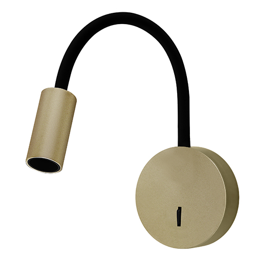 Indigo Lighting - DIPLO 1 4,6W 3000K 360Lm 34° Geborsteld messing - WA275WW61