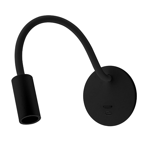 Indigo Lighting - DIPLO 2 4,6W 3000K 360Lm 34° Mat zwart - WA276WW05