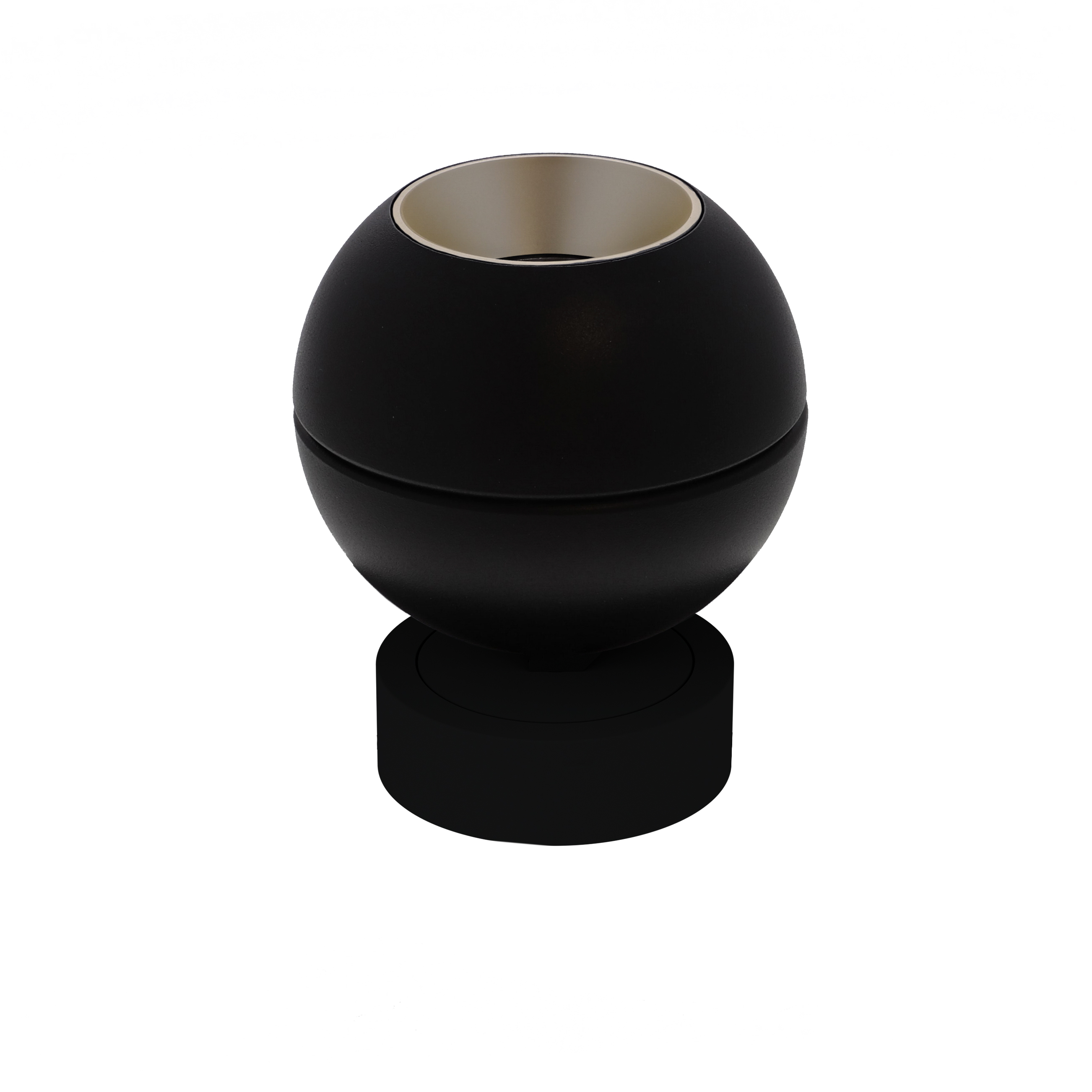 Indigo Lighting - OBIA 2 C 6 9W 950Lm 60° DIM Mat zwart Champagne - WA29108