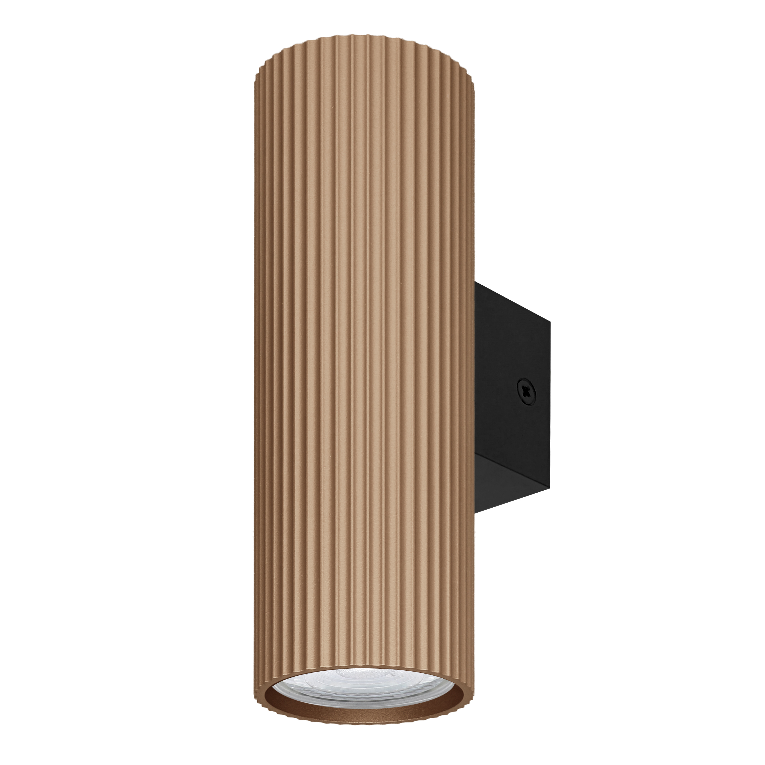 Indigo Lighting - TESSERA W GU10 MAX2x10W PAR16 Mat zwart Goud roze - WA33306