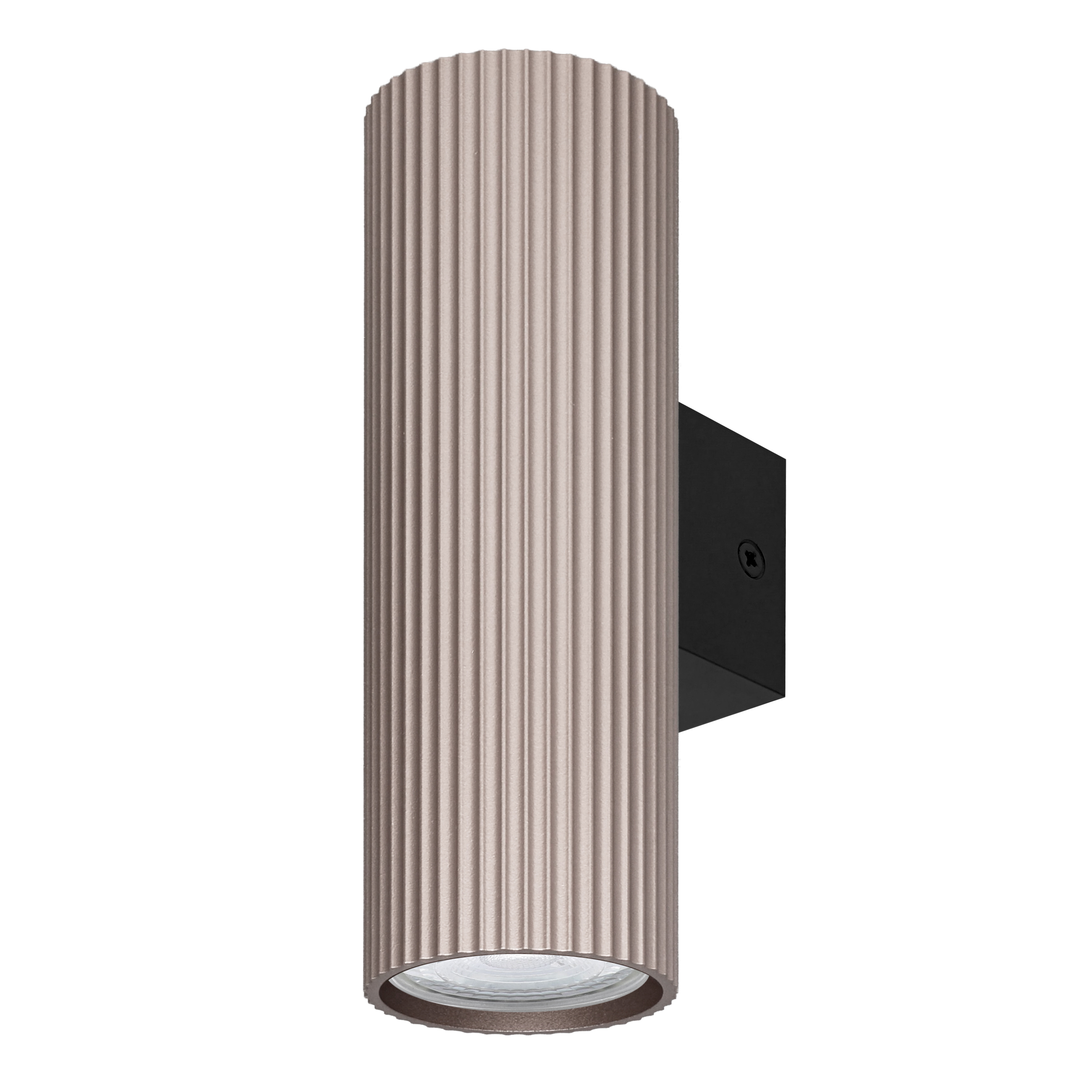 Indigo Lighting - TESSERA W GU10 MAX2x10W PAR16 Mat zwart Roze - WA33383