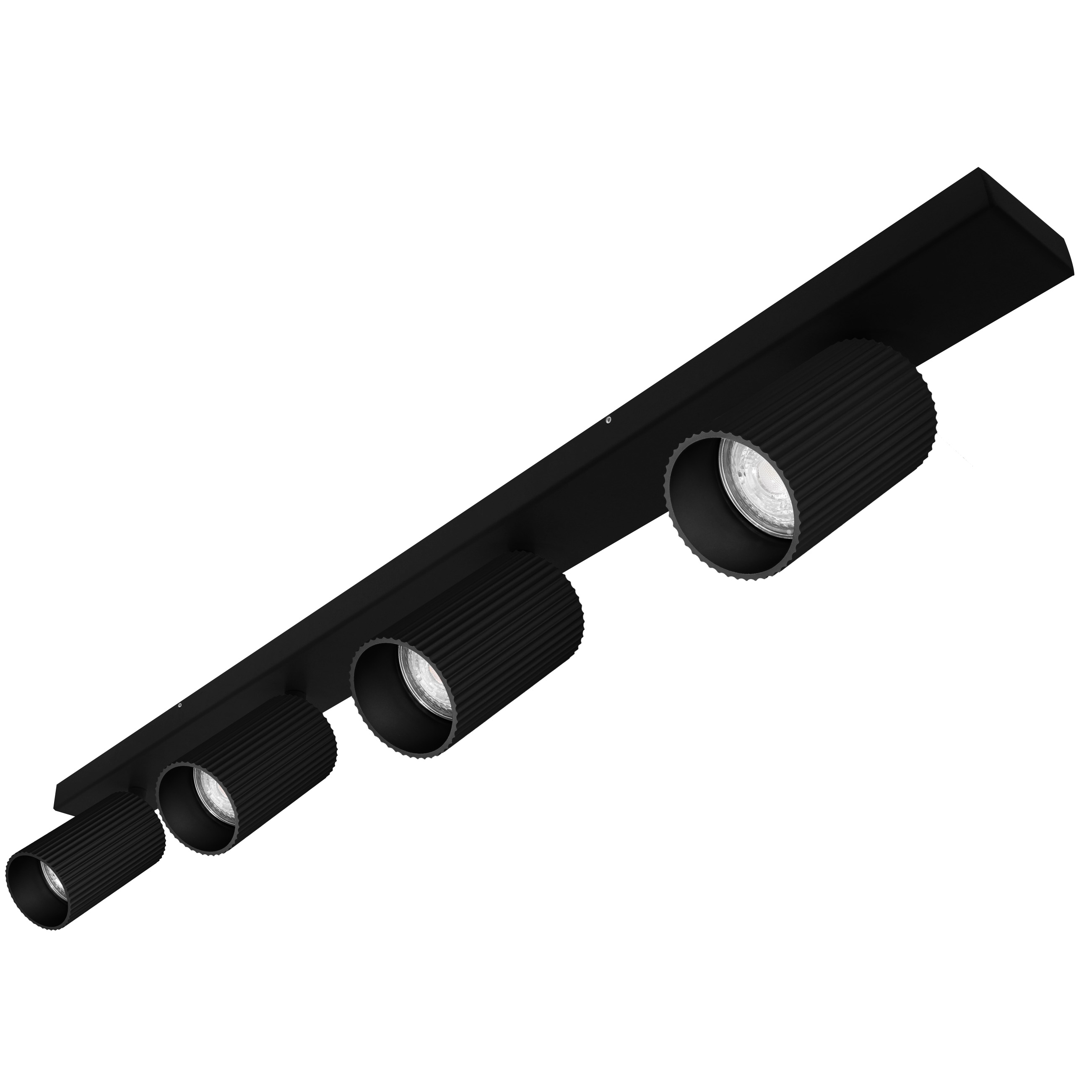 Indigo Lighting - TESSERA 4 C GU10 MAX4x10W PAR16 Mat zwart - WA33405