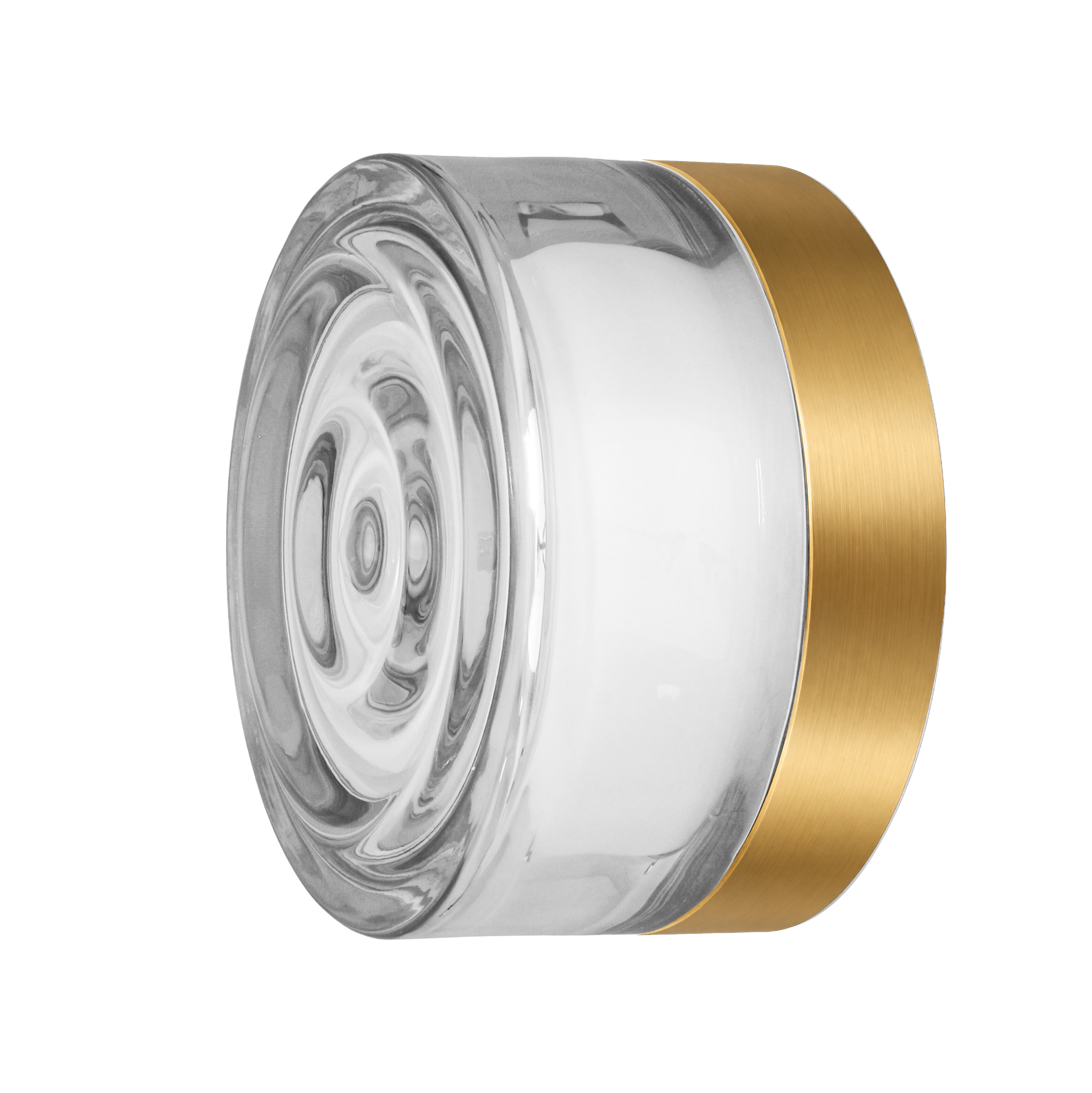 Indigo Lighting - VITEL 1 6,5W 560Lm 130° DIM IP65 Geborsteld messing - WA33561