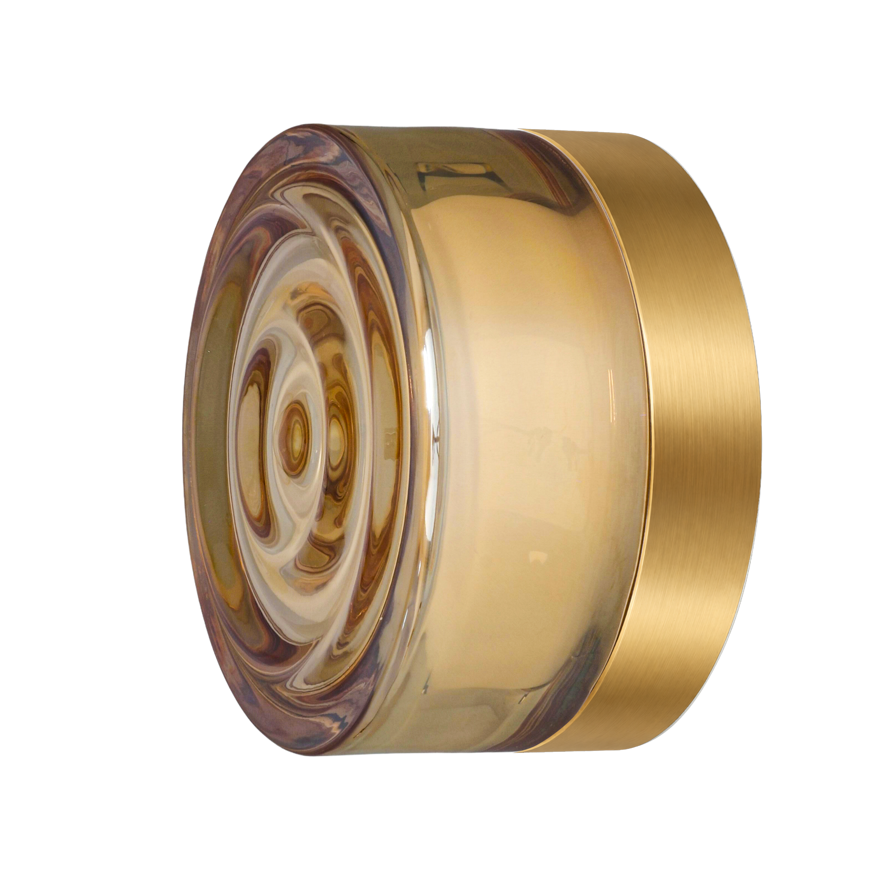 Indigo Lighting - VITEL 2 6,5W 560Lm 130° DIM IP65 Geborsteld messing - WA33661