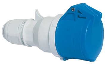 cee koppelstekker 32A 3P+A 230V IP44, quick-connect+ multi g