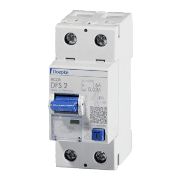 Doepke 5400302: Aardlekschakelaar 40A - 30mA - 2 Polig type A