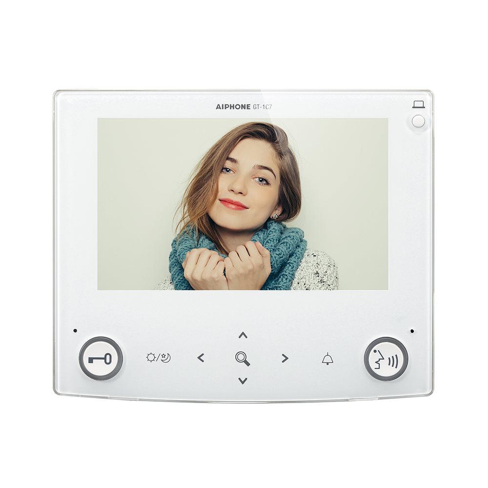 Aiphone - Handenvrije binnenpost met 7" beeldscher - A01007971