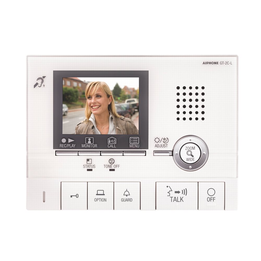 Aiphone - Videopost met 170° breedbeeld,geheugen & - A01007700