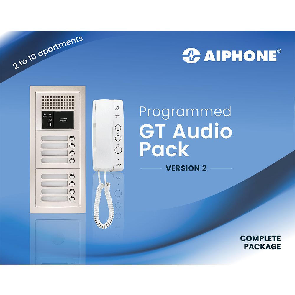 Aiphone - Voorgeprogrammeerde parlofoniekit 3 app. - A01008701