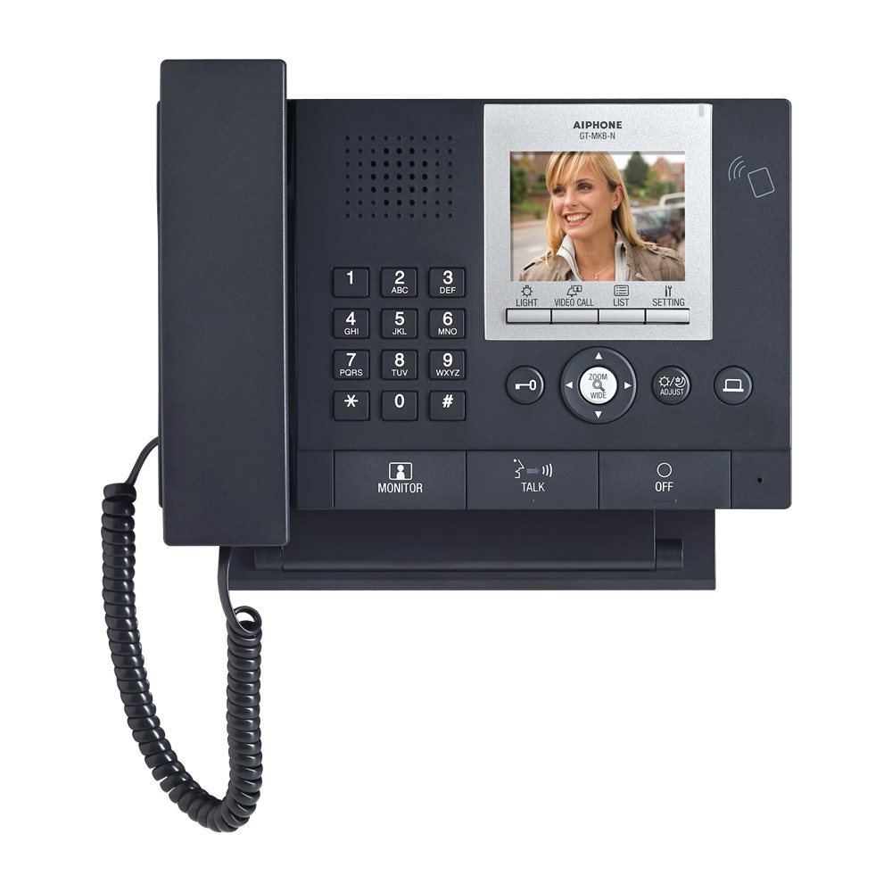 Aiphone - Conciergepost met 3,5" kleurenscherm & N - A01007976