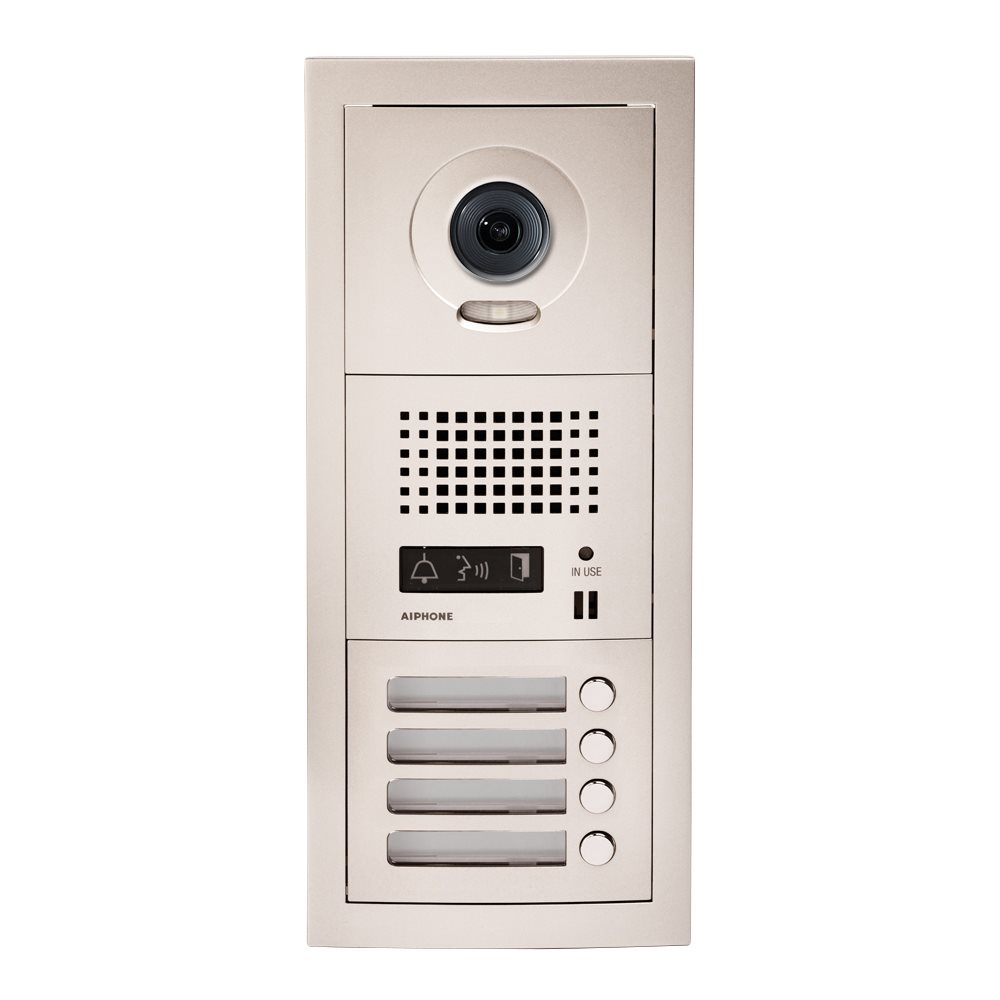 Aiphone - Samengestelde GT video deurpost met 4 dr - A01007918