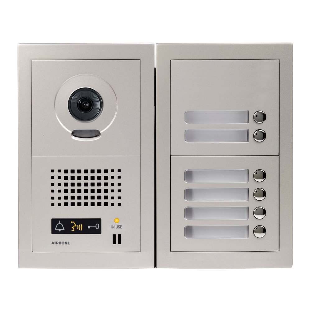 Aiphone - Samengestelde GT video deurpost met 6 dr - A01007920