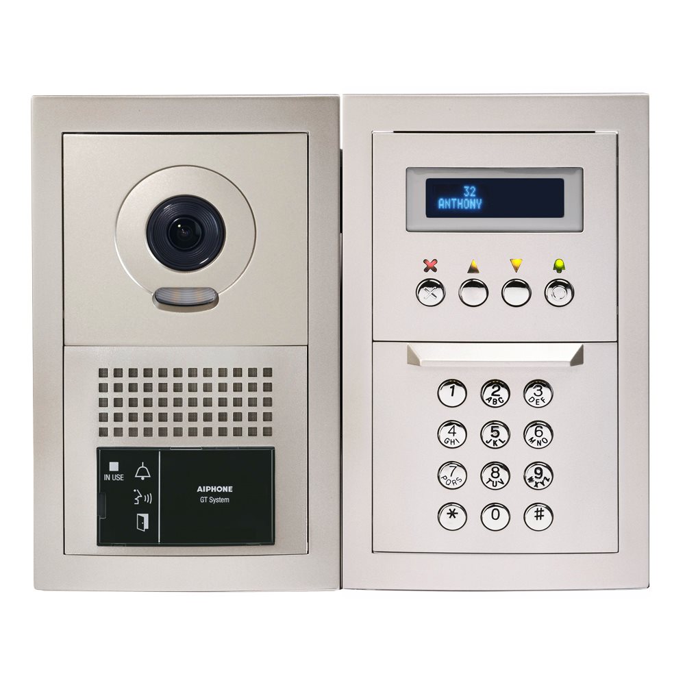 Aiphone - Inbouwdeurpost met 170° cam. dig. naamzo - A01007694