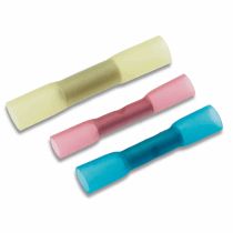 Stootverbinder met Krimpisolatie, 0,5 - 1mm², rood (100st.)