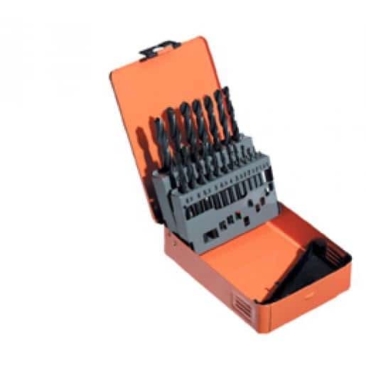 HSS-Spiraalboor Assortiment, 19-delig in klembox