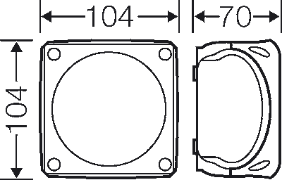 Hensel DK0404GZ: Aftakdoos met klem 1,5mm² tot 4mm² 5-polig - DK 0404 GZ - Image 2