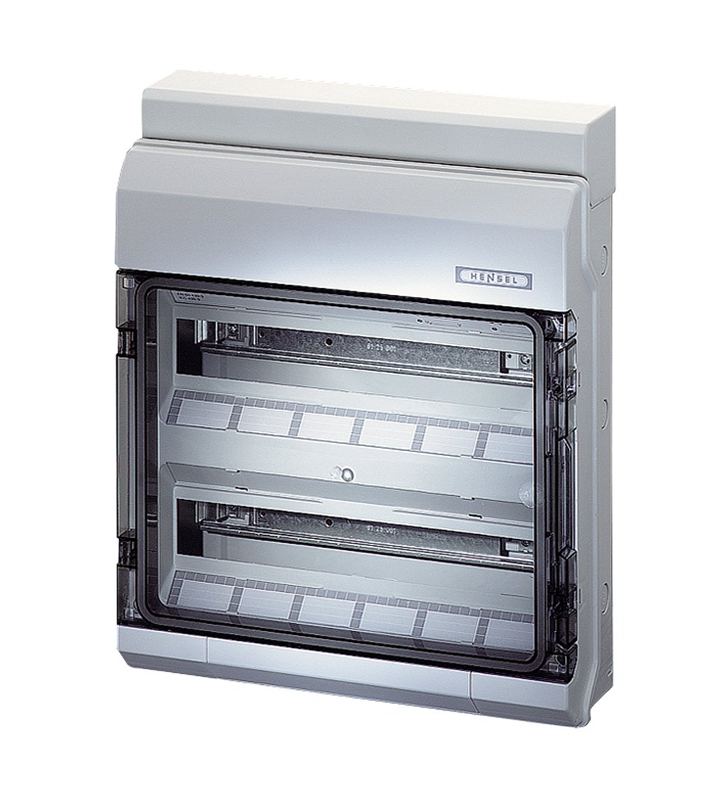 Verdeelkast IP65, 2x18 modules