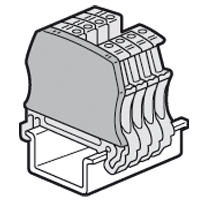 Legrand - Eindplaten schroefklem. 1 ing./1 uitg. sp. 12/15 mm - 037551