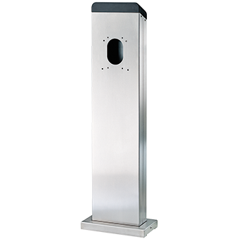 RVS zuil voor AMTRON