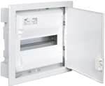Solera - inbouwkast 14 modules, witte metalen deur - MP14