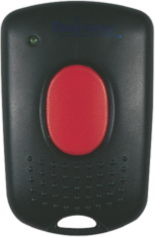 Mini RF-handzender met 1 kanaal en 1 bedieningsknop