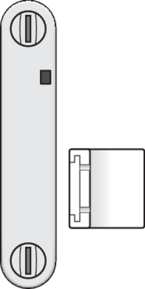 Niko 05-363: Draadloos Easywave venster- of deurcontact - Image 2