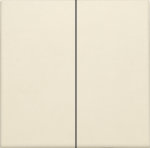 Afwerkingsset voor dubbele elektronische schakelaar of drukk