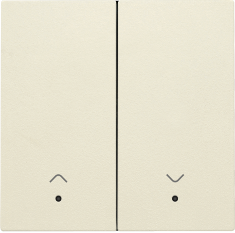 Afwerkingsset met lens voor dubbele elektronische rolluiksch