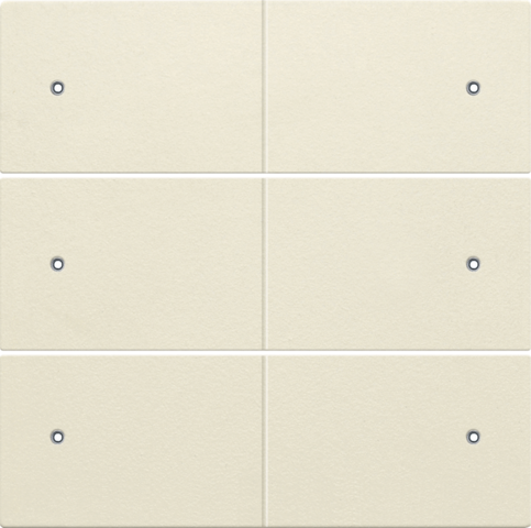 Afwerkingsset voor 6-voudige potentiaalvrije drukknop, 24 V,