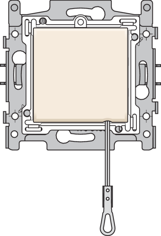Trekschakelaar wissel, sokkel, insteekklemmen en afwerkingss - Image 2