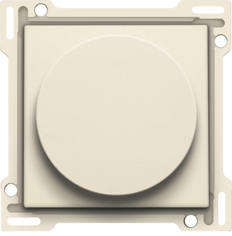 Afwerkingsset op/neer voor draaischakelaar, cream