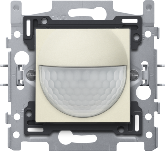 Niko 100-78010: Bewegingsmelder, 230 V, 8 m, 180°, wanddetector, voor inbouwdoos, cream