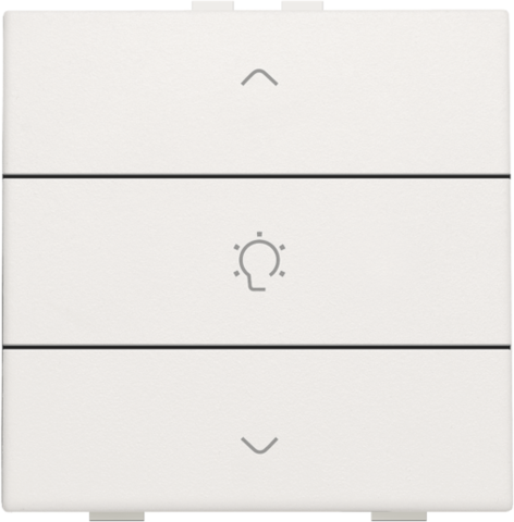 Enkelvoudige dimbediening voor Niko Home Control, white