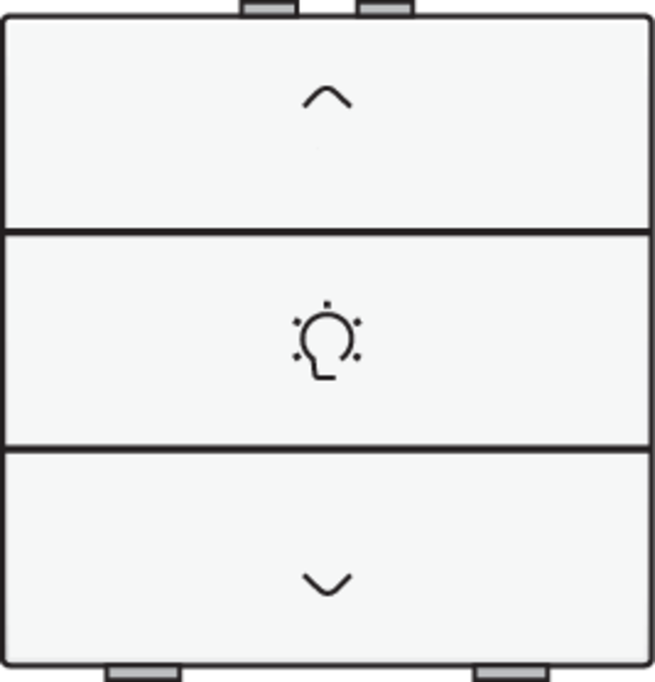 Niko 101-51043: Enkelvoudige dimbediening voor Niko Home Control, white - Image 2