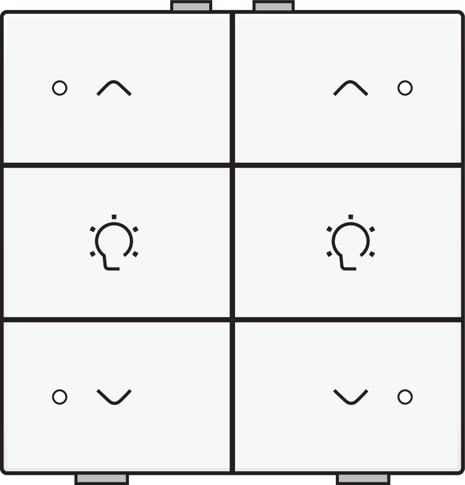 Niko 101-52046: Dubbele dimbediening met led voor Niko Home Control, white - Image 2