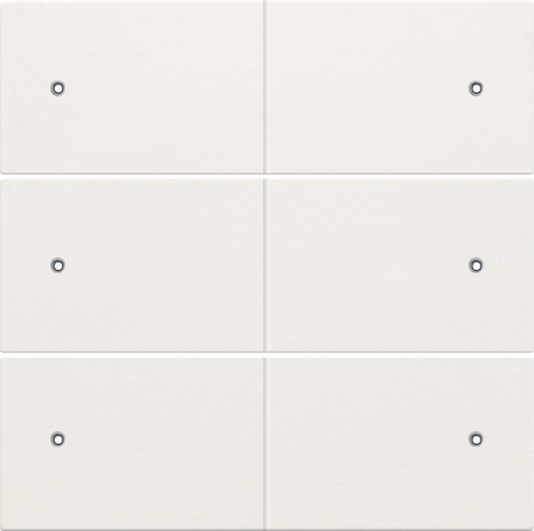 Afwerkingsset voor 6-voudige potentiaalvrije drukknop, 24 V,