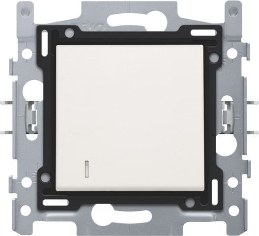 Tweepolige controleschakelaar 16 A, sokkel, insteekklemmen e