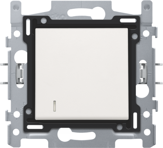 Wisselcontroleschakelaar met 4 aansluitklemmen, sokkel, inst