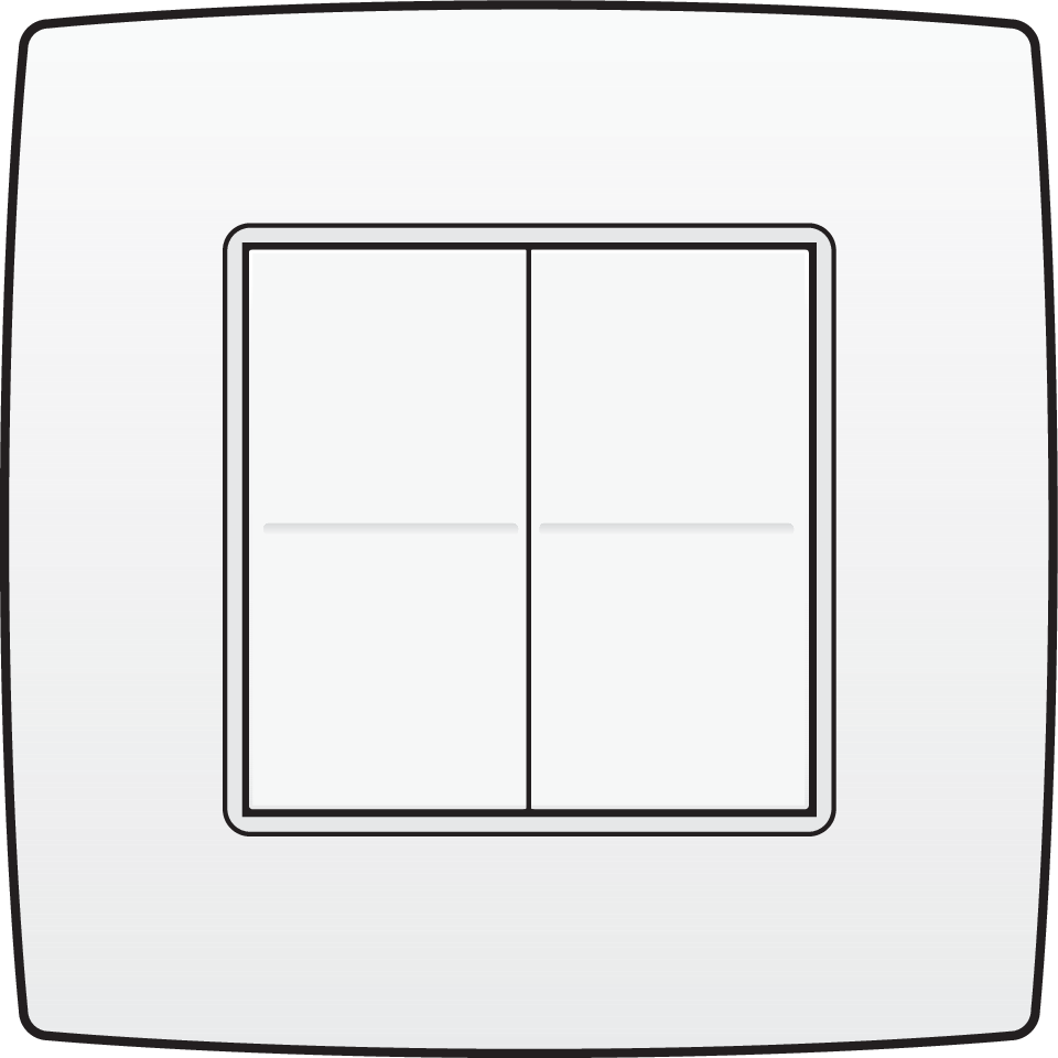 Niko 101-91004: Niko dimschakelaar voor het Hue systeem, Niko Original white - Image 2