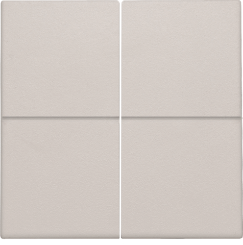 Afwerkingsset voor viervoudige elektronische schakelaar of d