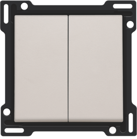 Afwerkingsset voor serieschakelaar, wisselschakelaar + drukk