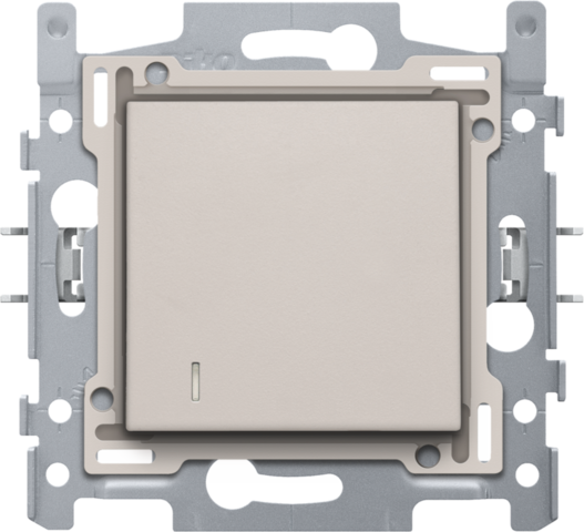 Hotelkaartschakelaar, sokkel, schroefklemmen en afwerkingsse