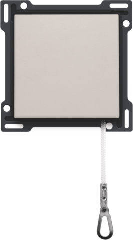 Afwerkingsset voor trekschakelaar, light grey