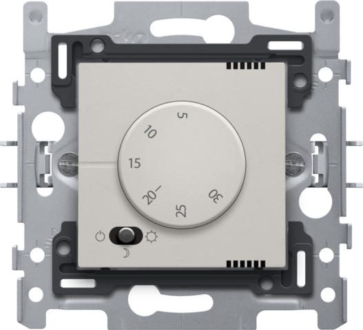 Elektronische thermostaat, light grey