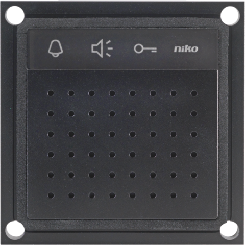 Niko 10-360: Audio-module voor modulaire buitenpost
